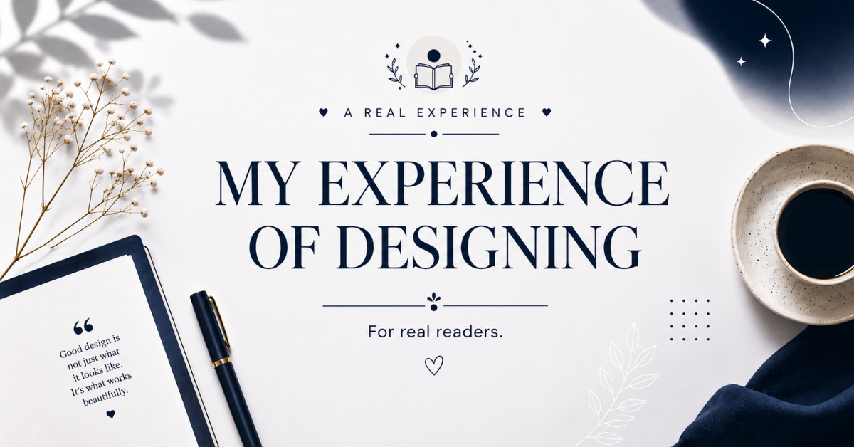 My Experience of Designing for Real Readers